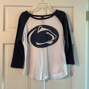 Penn state baseball style shirt